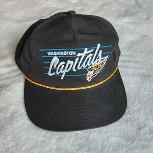 Washington Capitals Reverse Retro Snapback Cap Hat SGA 12/9/22